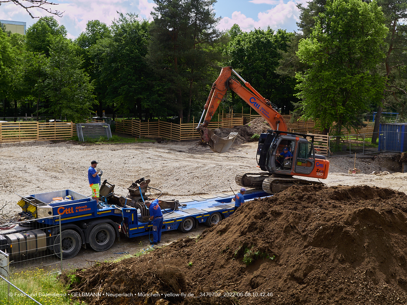 08.06.2022 - Baustelle zur Mütterberatung und Haus für Kinder